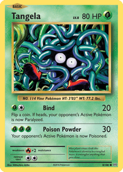 Tangela – Common – Evolutions