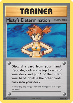 Misty's Determination – Uncommon