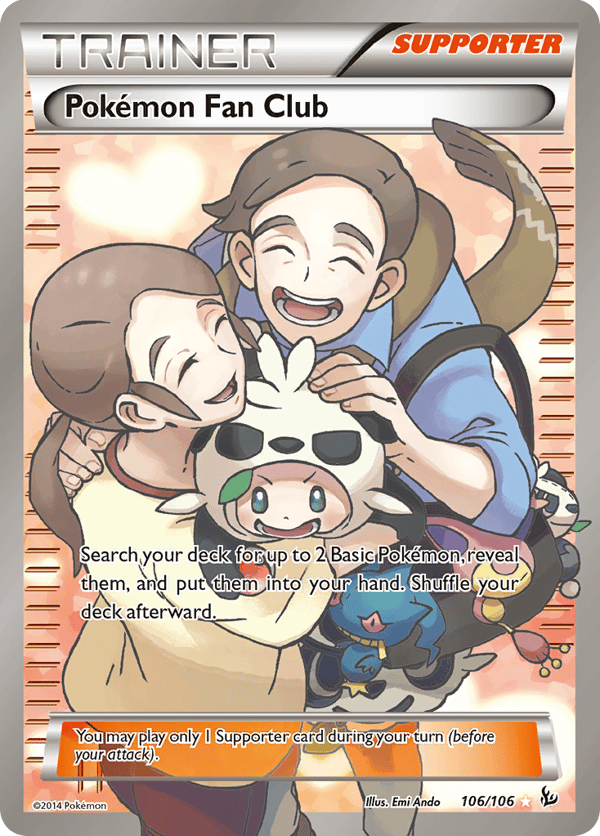 Pokémon Fan Club – Rare Ultra – Flashfire