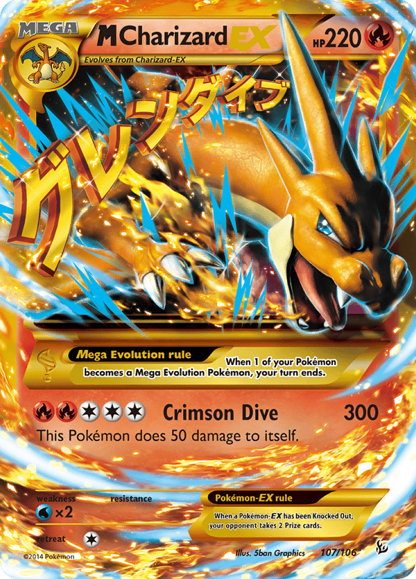 M Charizard-EX – Flashfire