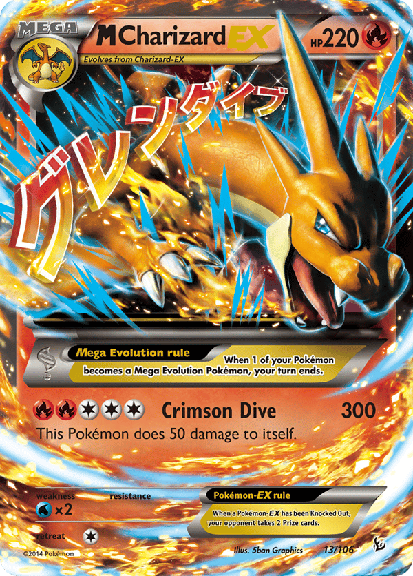 M Charizard-EX – Flashfire