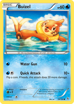 Buizel – Common – Flashfire
