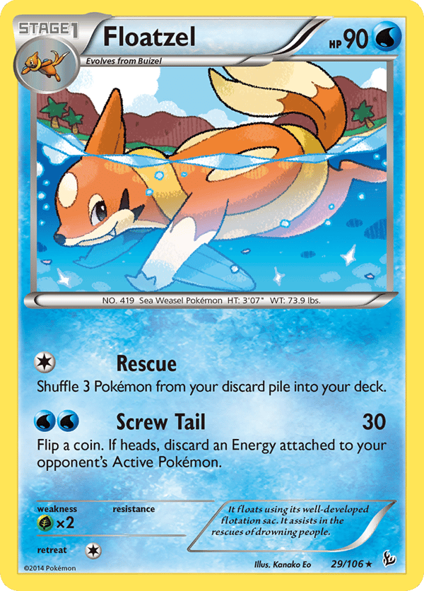Floatzel – Flashfire