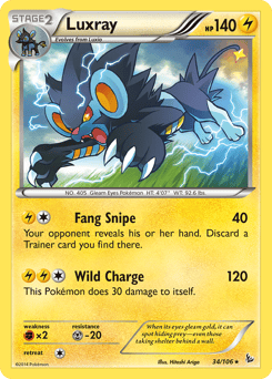 Luxray – Rare