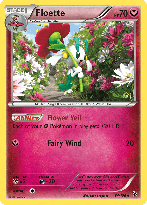 Floette – Rare – Flashfire