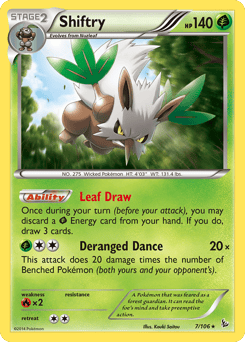 Shiftry – Rare Holo
