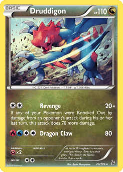 Druddigon – Rare Holo – Flashfire
