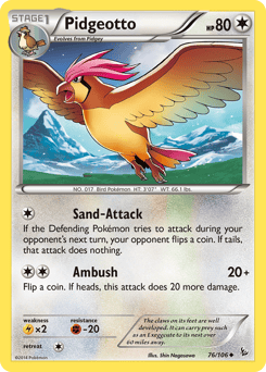 Pidgeotto – Uncommon – Flashfire
