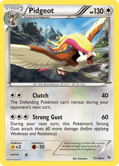 Pidgeot – Rare – Flashfire