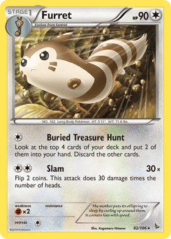 Furret – Rare – Flashfire