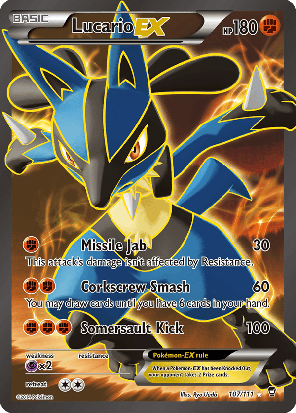 Lucario-EX – Furious Fists