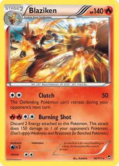 Blaziken – Rare Holo