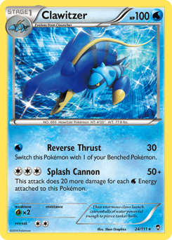 Clawitzer – Rare Holo