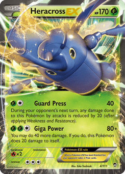 Heracross-EX – Rare Holo EX