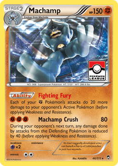 Machamp – Rare Holo – Furious Fists