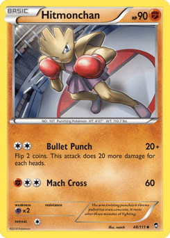 Hitmonchan – Uncommon – Furious Fists