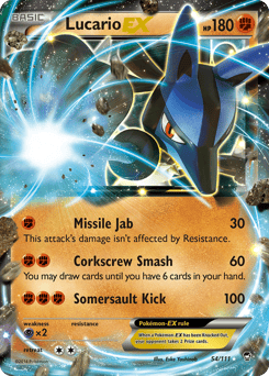Lucario-EX – Rare Holo EX