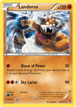 Landorus – Rare Holo