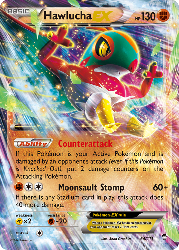 Hawlucha-EX – Furious Fists