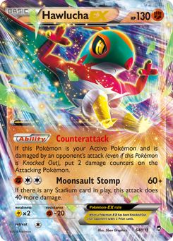 Hawlucha-EX – Rare Holo EX