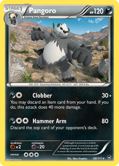 Pangoro – Rare