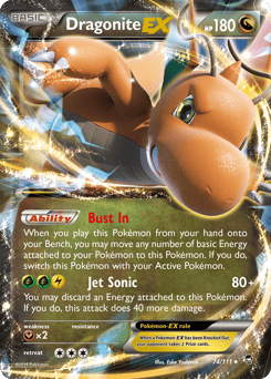 Dragonite-EX – Rare Holo EX
