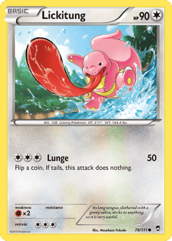 Lickitung – Common – Furious Fists