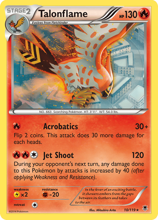 Talonflame – Rare – Phantom Forces