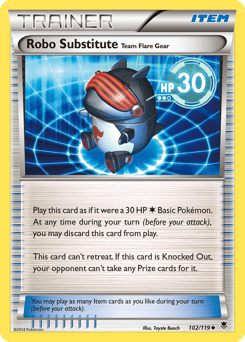Robo Substitute Team Flare Gear – Uncommon