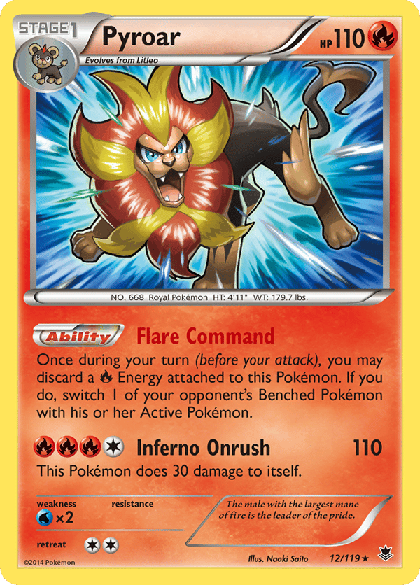 Pyroar – Phantom Forces