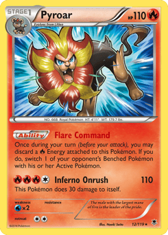 Pyroar – Rare Holo