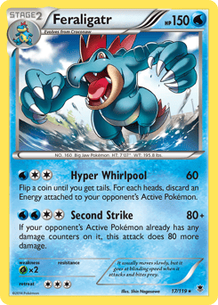 Feraligatr – Rare Holo – Phantom Forces