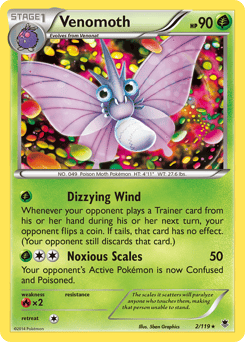 Venomoth – Rare