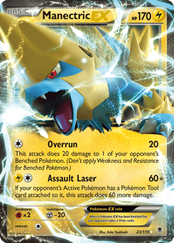 Manectric-EX – Rare Holo EX