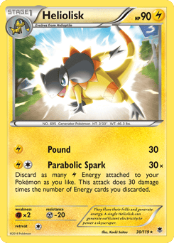 Heliolisk – Rare Holo – Phantom Forces