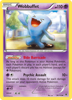 Wobbuffet – Uncommon – Phantom Forces