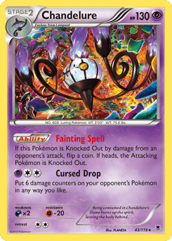 Chandelure – Rare Holo