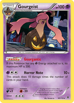 Gourgeist – Rare Holo – Phantom Forces