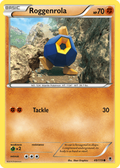 Roggenrola – Common – Phantom Forces
