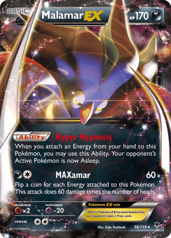 Malamar-EX – Rare Holo EX