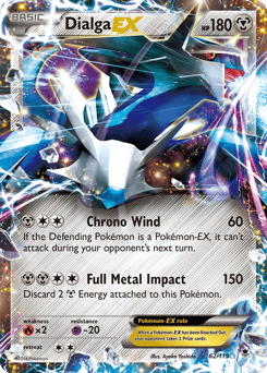 Dialga-EX – Rare Holo EX