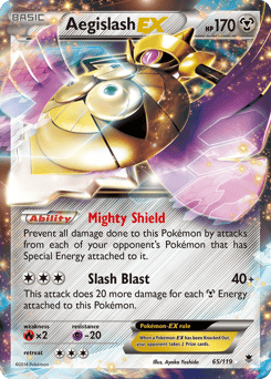 Aegislash-EX – Rare Holo EX – Phantom Forces