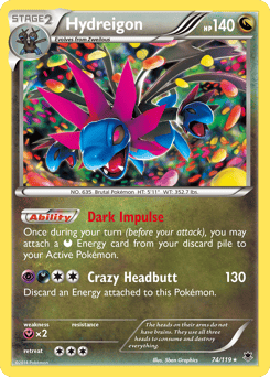 Hydreigon – Rare Holo – Phantom Forces