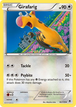 Girafarig – Uncommon – Phantom Forces