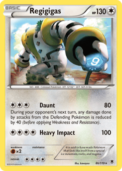 Regigigas – Rare Holo – Phantom Forces