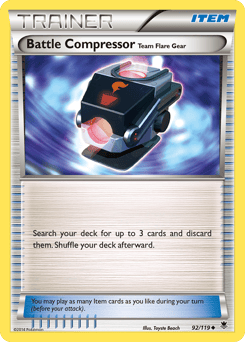Battle Compressor Team Flare Gear – Uncommon