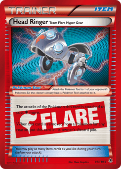 Head Ringer Team Flare Hyper Gear – Rare Holo