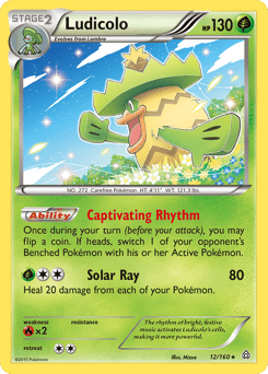 Ludicolo – Rare Holo
