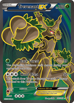 Trevenant-EX – Rare Ultra