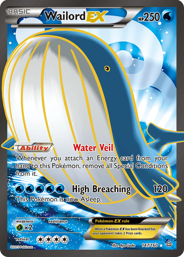 Wailord-EX – Rare Ultra – Primal Clash